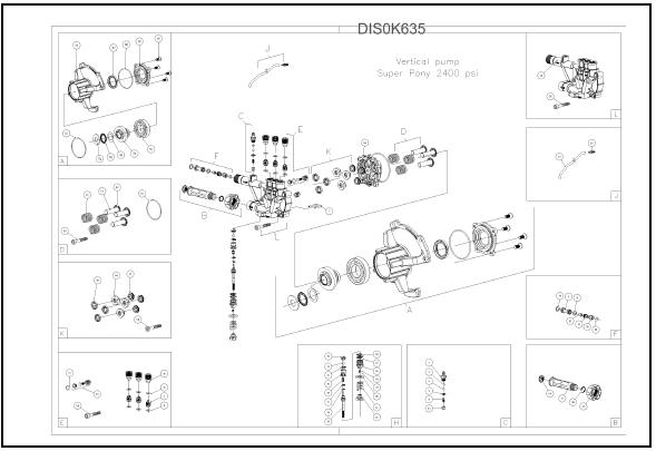 PW2600 MTPV93564 PUMP BREAKDOWN